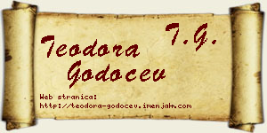 Teodora Godočev vizit kartica